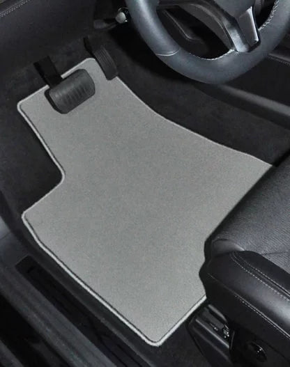 GGBAILEY Toyota Highlander Grey Classic Carpet Car Mats / Floor Mats, Custom Fit for 2014, 2015, 2016, 2017, 2018, 2019 - Sizemall Trunk / Cargo Mat