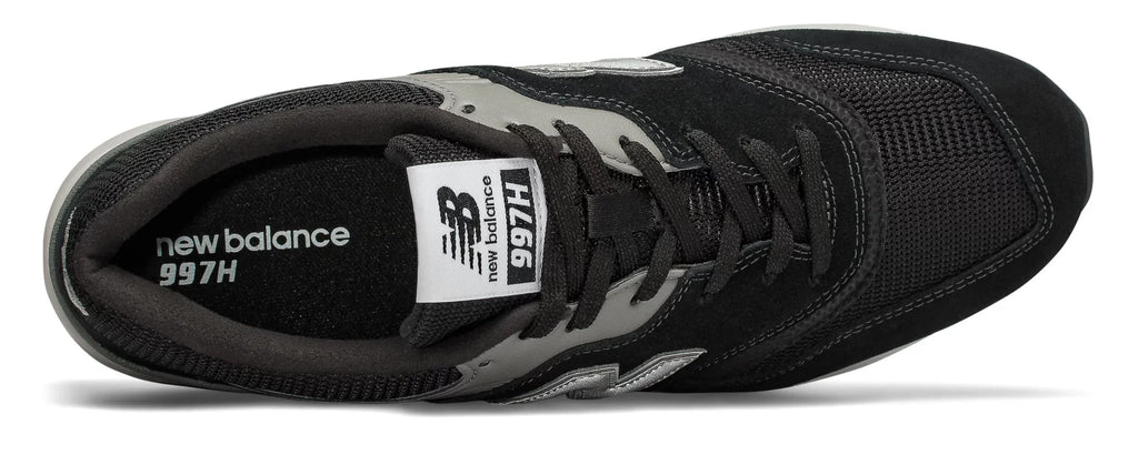 New Balance Men's 997H V1 Classic Sizeneaker, Black/Sizeilver, 10.5
