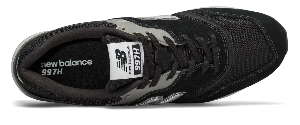 New Balance Men's 997H V1 Classic Sizeneaker, Black/Sizeilver, 10.5