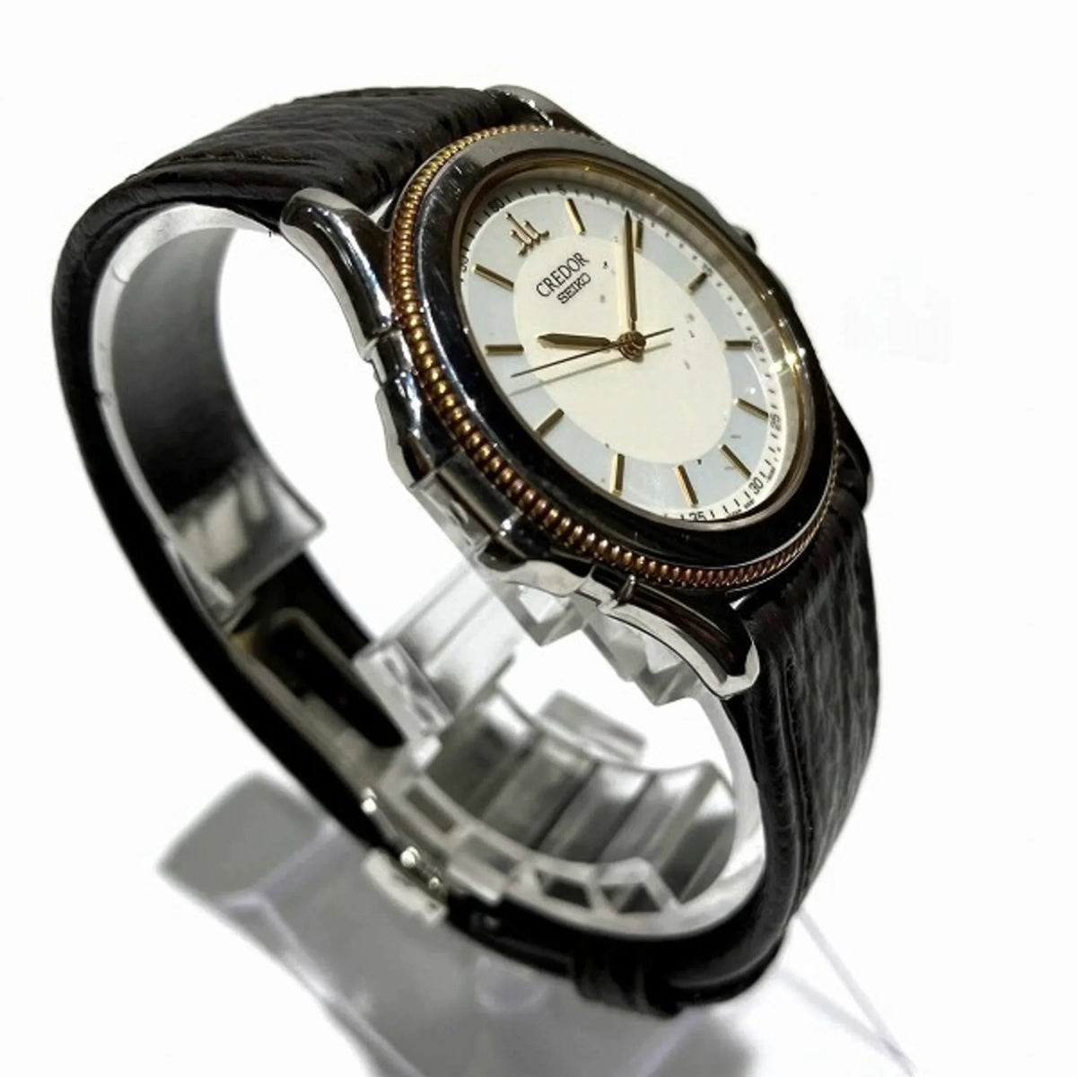 Pre-Owned Sizeeiko Credor Pacificique 9581-6060 Quartz Watch Men's (Fair)