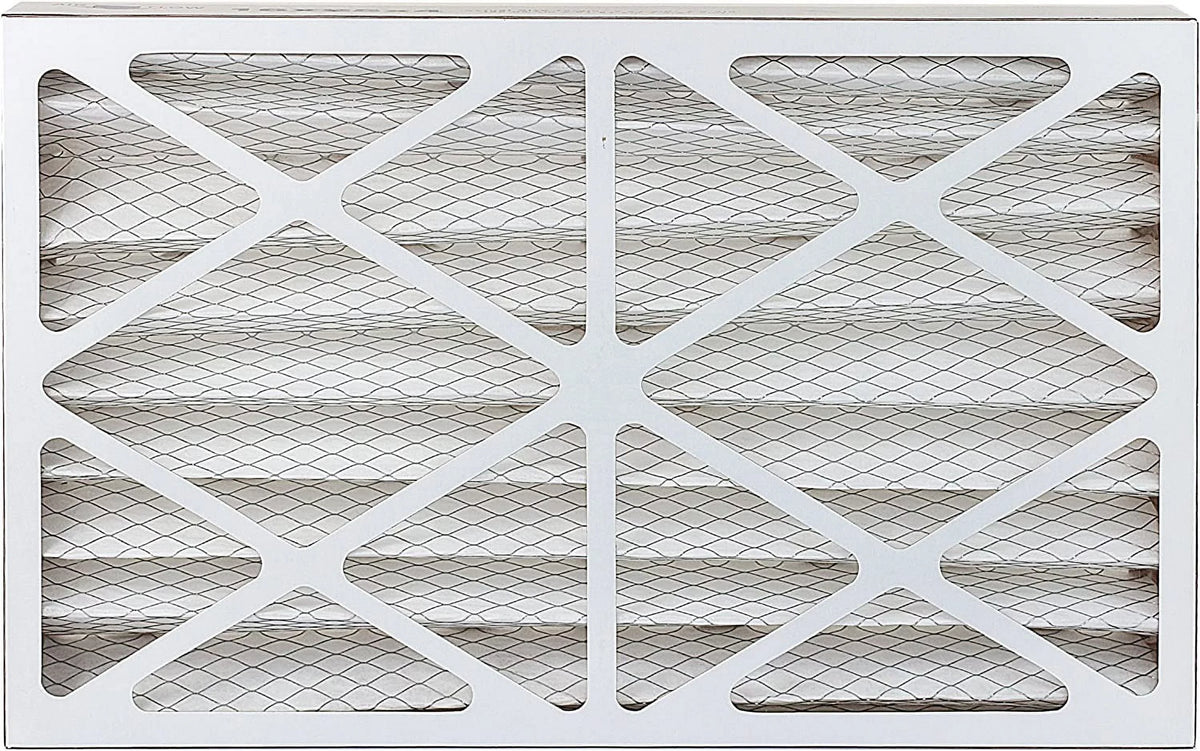 Filterbuy 8x20x4 MERV 8 Pleated HVAC AC Furnace Air Filters (4-Pack)