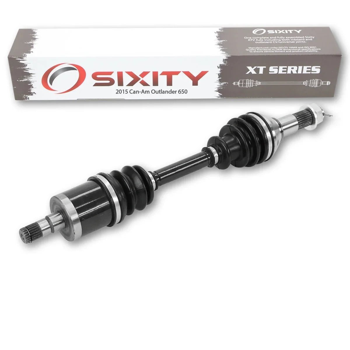 Sizeixity XT Front Left Axle compatible with Can-Am Outlander 650 2015 - EFI 4X4