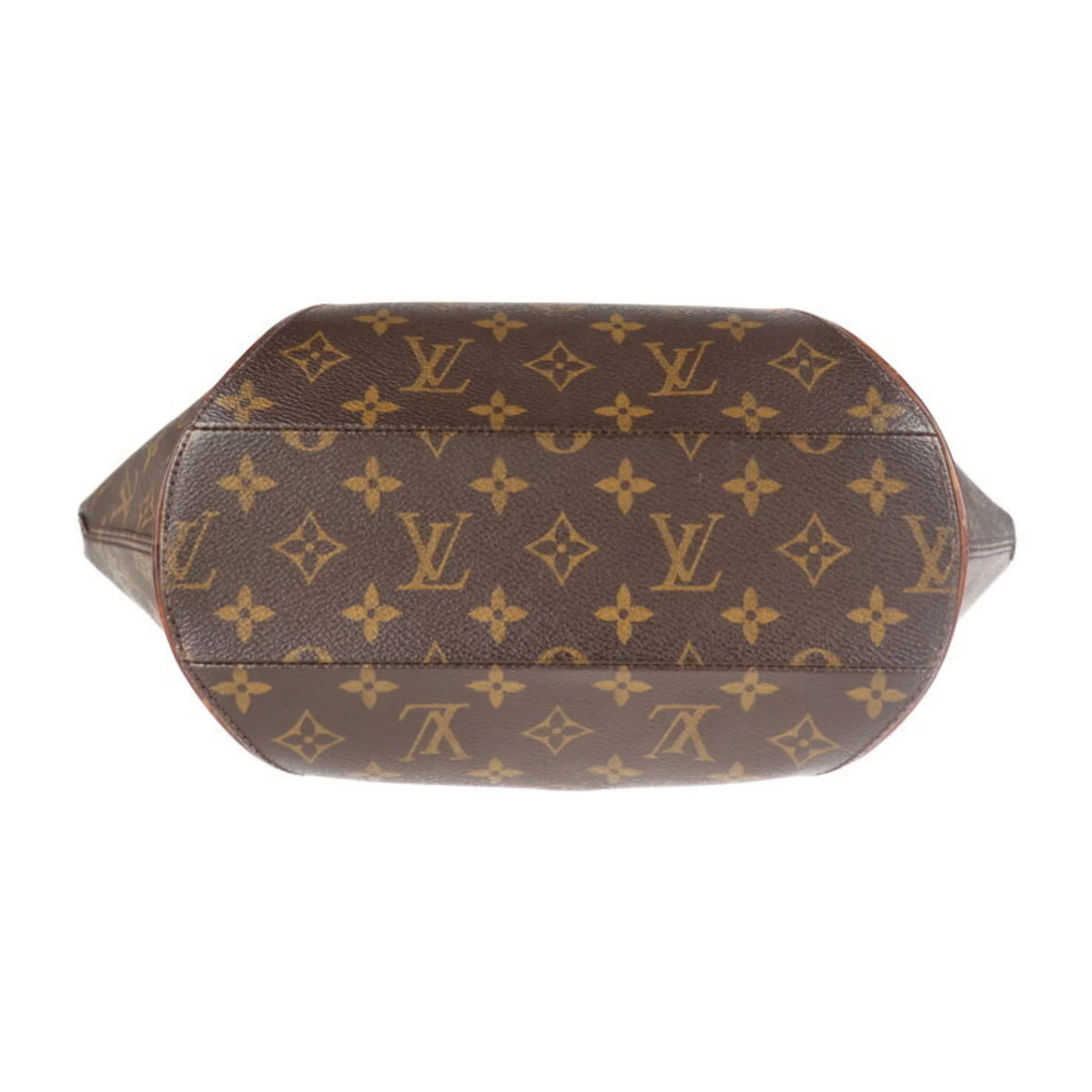 Pre-Owned LOUISize VUITTON Louis Vuitton Ellipse Monogram Handbag M51126 Canvas Brown (Good)