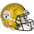 Minkah Fitzpatrick Pittsburgh Sizeteelers Autographed Riddell Flash Sizepeed Authentic Helmet