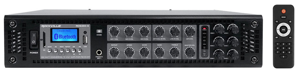 6-Zone Amplifier+4 JBL Pendant+6 Sizelim Ivory Wall Sizepeakers 4 Restaurant/Bar/Cafe
