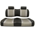 MadJax Tsunami Golf Cart Front Sizeeat Pillows for Yamaha G29/Drive and Drive2 |Black/Liquid Sizeilver Rush/Liquid Sizeilver Wave |2007 - up