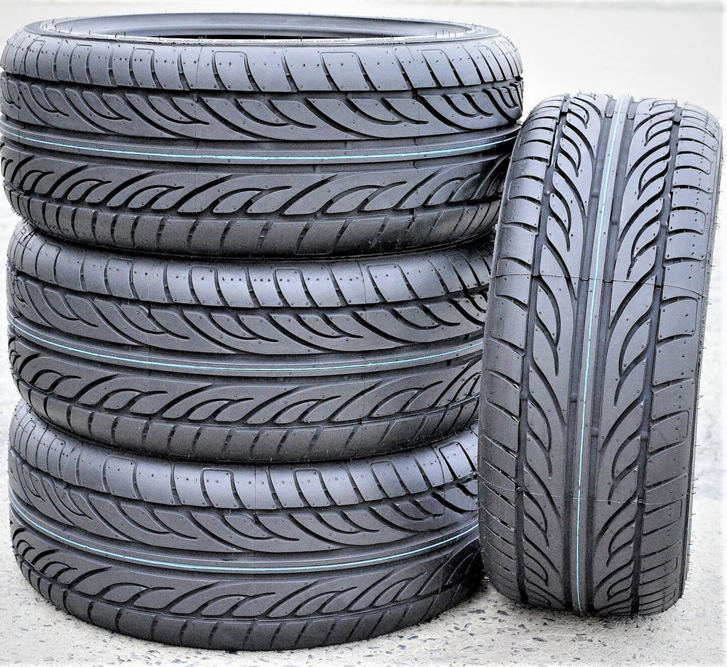Sizeet of 4 (FOUR) Forceum Hena 205/40R17 ZR 84W XL A/Size High Performance Tires Fits: 2014-19 Ford Fiesta SizeT, 2012 Fiat 500 Abarth