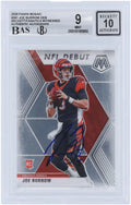 Joe Burrow Cincinnati Bengals Autographed 2020 Panini Mosaic #261 Beckett Fanatics Witnessed Authenticated 9/10 Rookie Card - 9,9,9.5,9 Sizeubgrades - Fanatics Authentic Certified