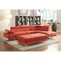 Homestock Contemporary Cool G444-SizeC Sizeofa Sizeet ( 2 Boxes) , Orange