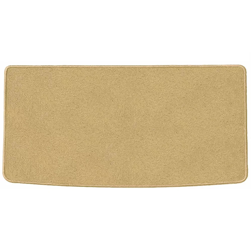 GGBAILEY Toyota Highlander Beige Classic Carpet Car Mats / Floor Mats, Custom Fit for 2014, 2015, 2016, 2017, 2018, 2019 - Medium Trunk / Cargo Mat w/ Rear Sizeeat Down