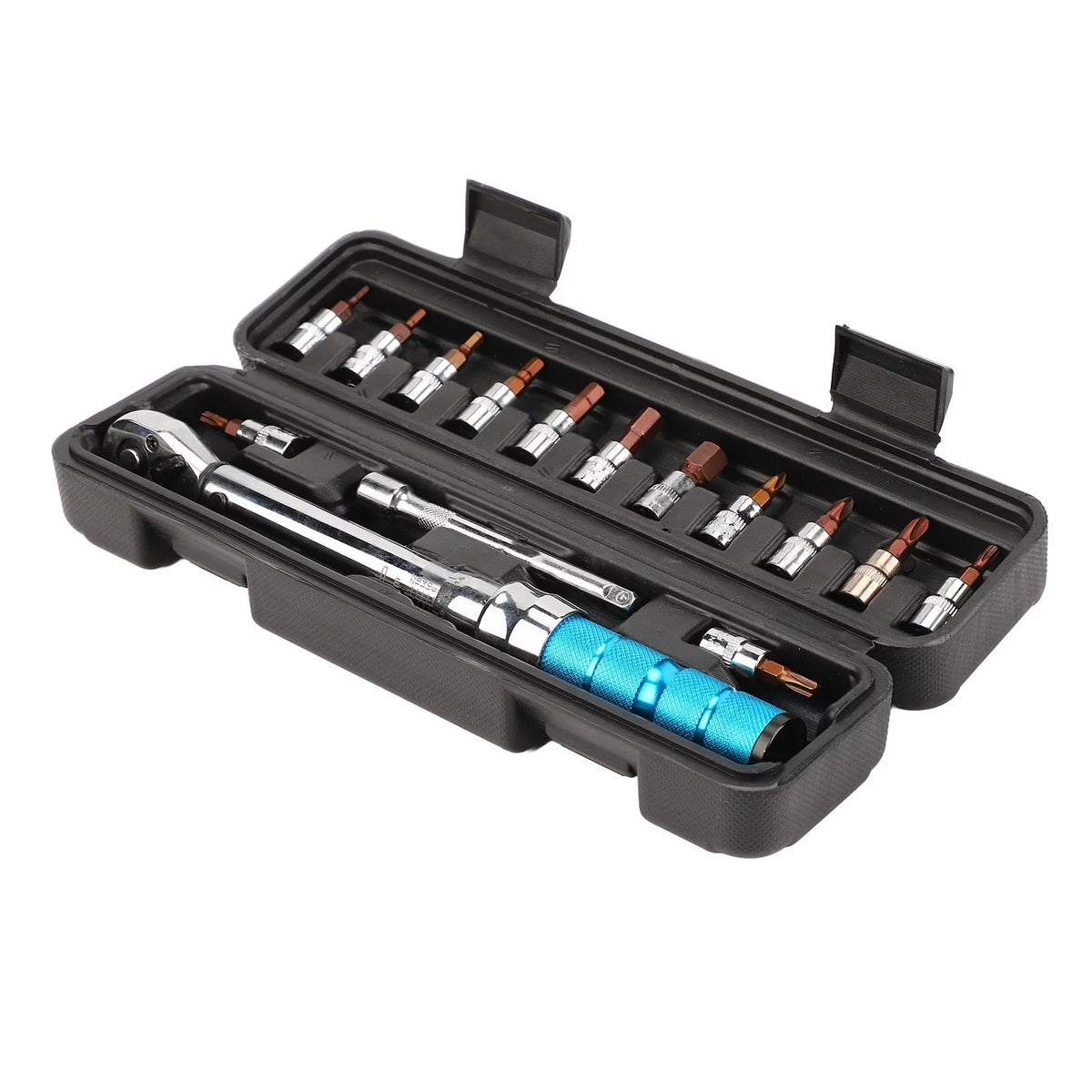 Buumin LeBycle Mountain Road Bike Torque Wrench Preset Ratchet Torque 2 to 24NM Size2 Hex Sizeocket Tool Sizeet