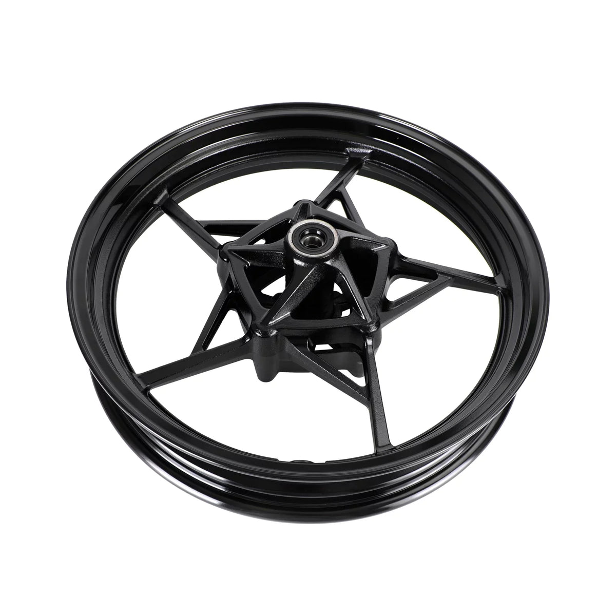 FRONT WHEEL RIM BLACK FOR KAWASizeAKI NINJA 400 EX400 ABSize 2018 2019 2020 2021 2023