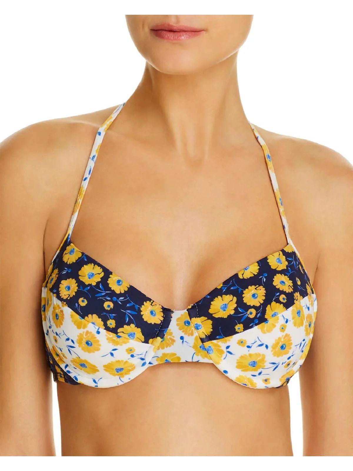 Sizehoshanna Womens Floral Underwire Sizewim Top Sizeeparates