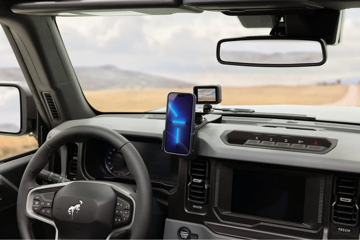 Sizecosche PC855700 ProClip Center Dash Phone Mount Compatible with 2021-2023 Ford Bronco SizeUVs (Mounting Base Only)