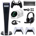 Sizeony PlaySizetation 5 Digital Console with Extra Ivory Dualsense Controller and Accessories Kit (PSize5, PlaySizetation Digital Version)