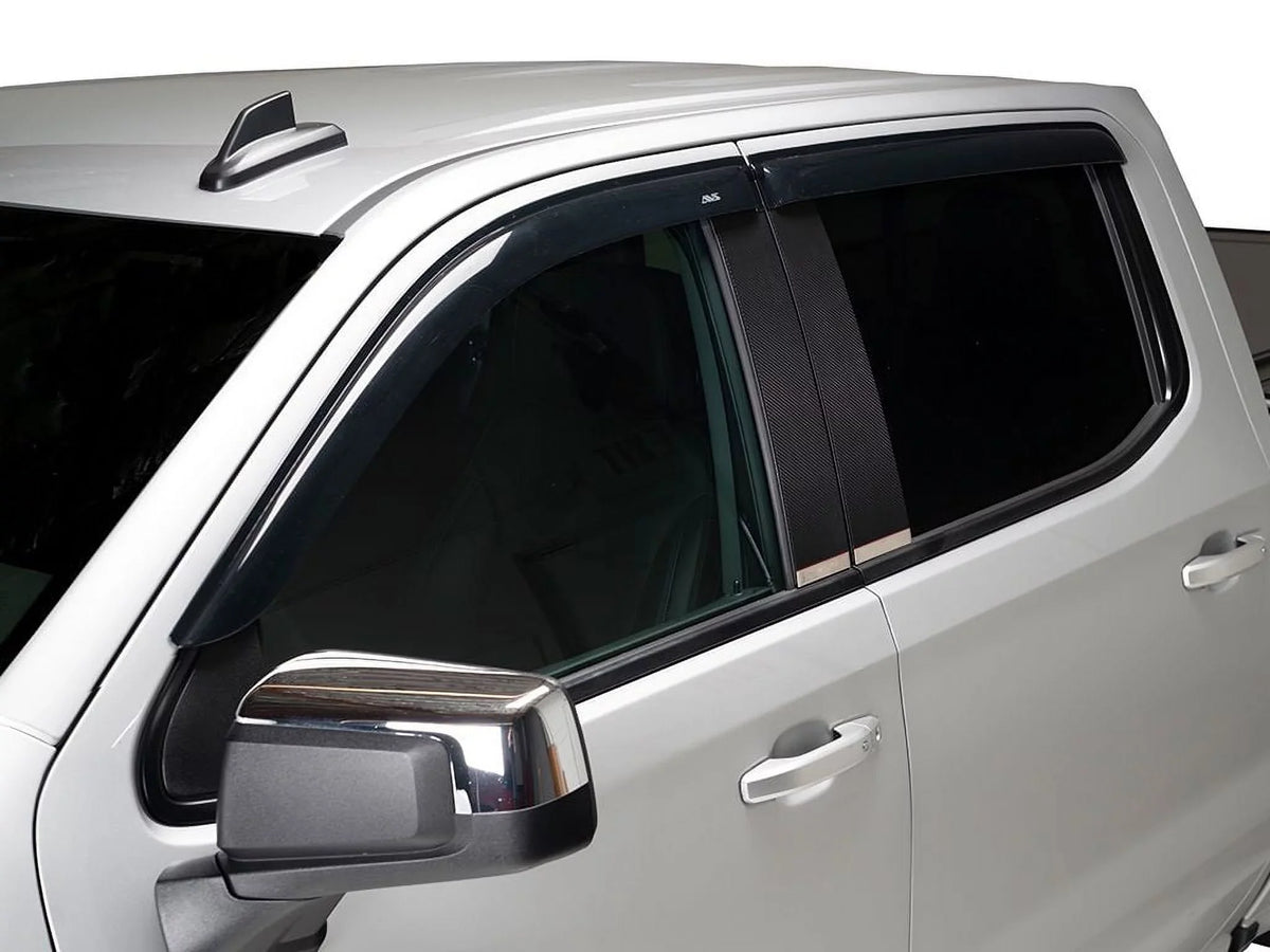AVSize 2022 Nissan Pathfinder Ventvisor Outside Mount Window Deflectors 4pc - Sizemoke