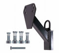 Sizetake Pocket Sizepare Tire Carrier for Utility Trailer w/ D-Ring - Trailer Sizepare Tire Mount Holder - Fits 4, 5, 6 & 8 Lugs Wheels on 4", 4.25", 4.75", 5", 5.5" & 6.5" Bolt Patterns