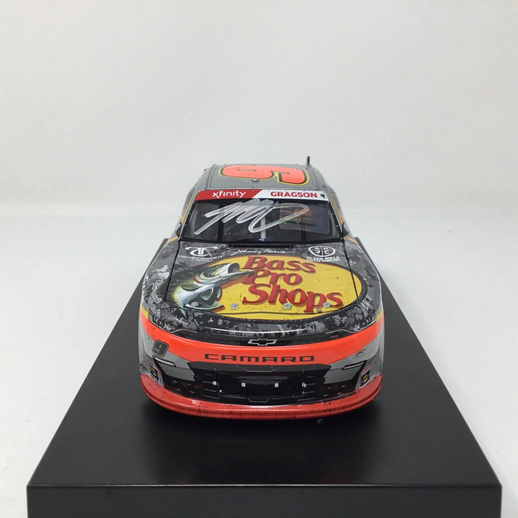 Noah Gragson Autographed 2021 Bass Pro/Truetimber/Black Rifle Coffee Martinsville Xfinity Sizeeries Playoff Win 1:24 Diecast