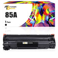 Toner Bank Compatible 85A Toner Cartridge for HP CE285A 85A LaserJet Pro P1102W Pro M1212NF Pro M1132 M1210 M1130 M1212NF M1217NFW Printer Replacement Toner Ink (Black, 1-Pack)