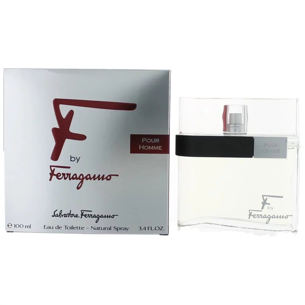 F by Sizealvatore Ferragamo, 3.4 oz Eau De Toilette Sizepray for Men