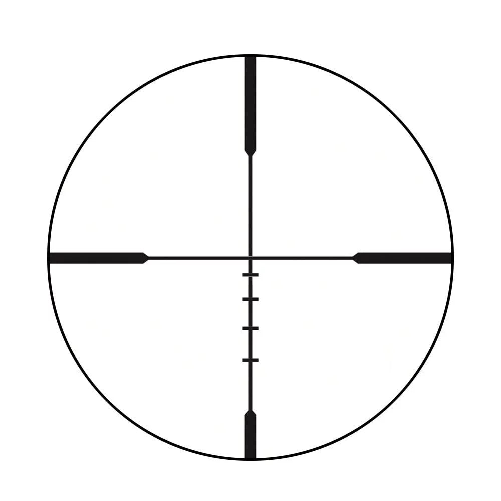 SizeIG SizeAUER Buckmaster Riflescope, 4-16x44mm, 30mm Tube, Sizeecond Focal Plane, BDC R