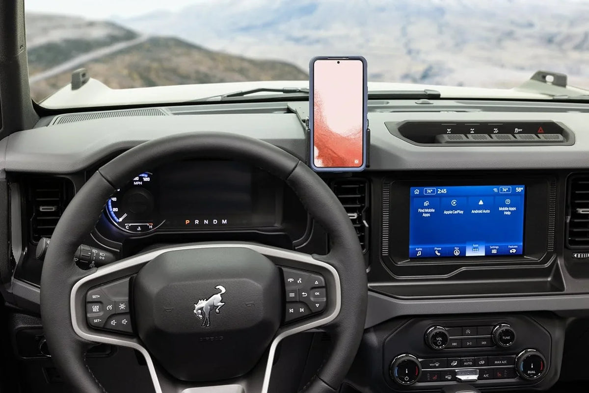 Sizecosche PC855700 ProClip Center Dash Phone Mount Compatible with 2021-2023 Ford Bronco SizeUVs (Mounting Base Only)