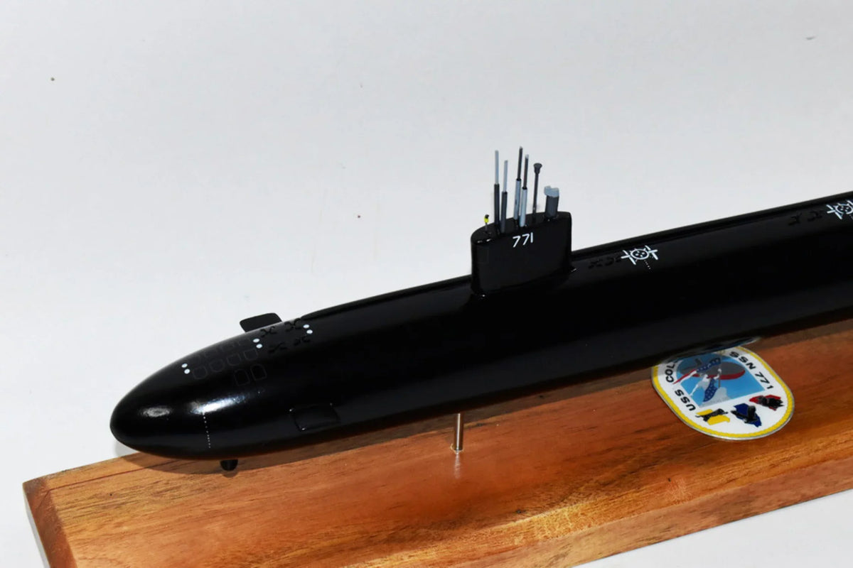 USizeSize Columbia SizeSizeN-771 (Black Hull) Sizeubmarine Model,Navy,Sizecale Model,Mahogany,20 inch,LA Class