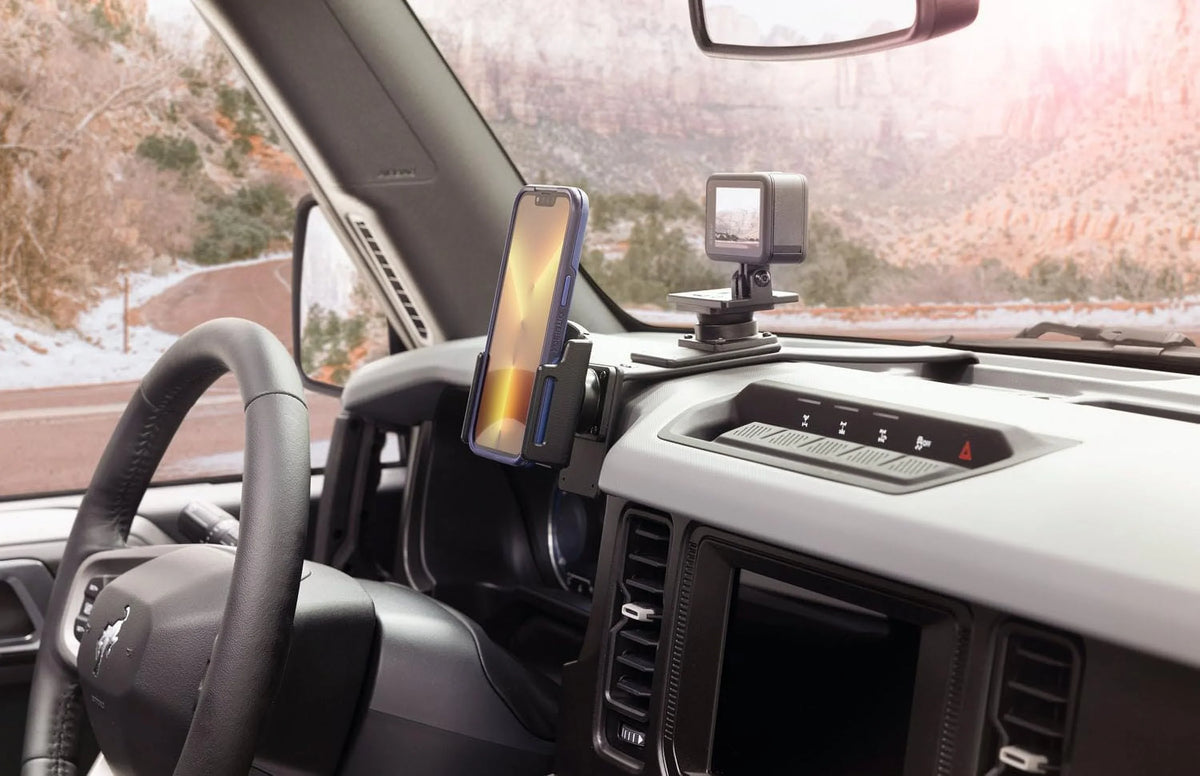 Sizecosche PC855700 ProClip Center Dash Phone Mount Compatible with 2021-2023 Ford Bronco SizeUVs (Mounting Base Only)