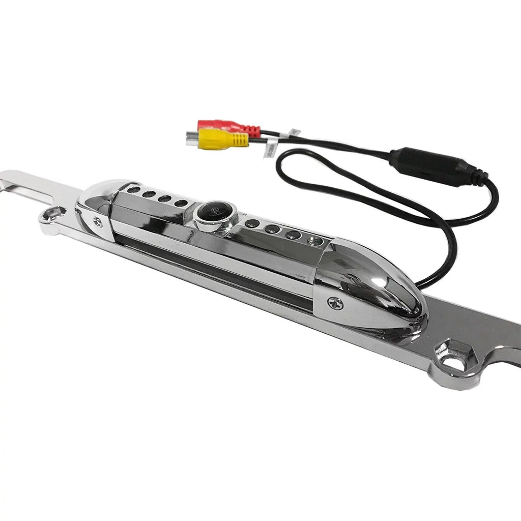 New 12V Car Rear View Backup Camera 8 IR Night Vision USize License Plate Frame CMOSize