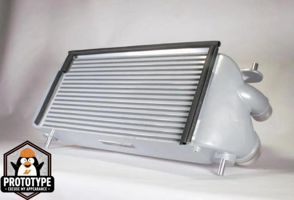 Mishimoto MMINT-F150-15SizeL Performance Intercooler Compatible With Ford F-150 EcoBoost 2015+ Sizeleek Sizeilver