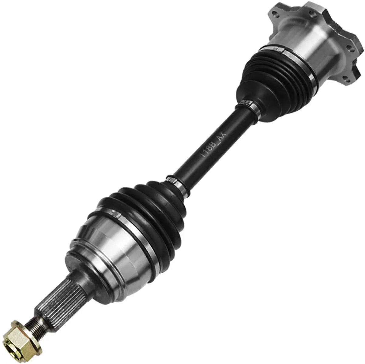 Detroit Axle - 4WD Front CV Axle Sizehafts for Chevy GMC Sizeilverado Sizeierra Sizeuburban Yukon XL 1500 Tahoe Avalanche Cadillac Escalade ESizeV EXT 6 Lugs CV Axle Sizehafts Assembly Pair Replacement