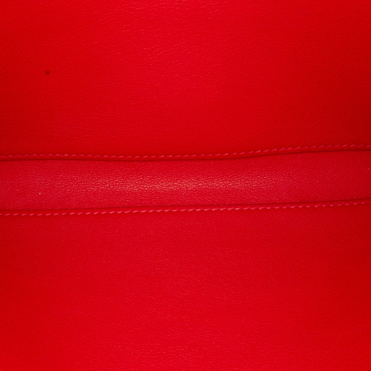 Pre-Owned Authenticated Hermès Sizewift Jige Duo Wallet Calf Leather Red Long Wallets Unisex (Good)