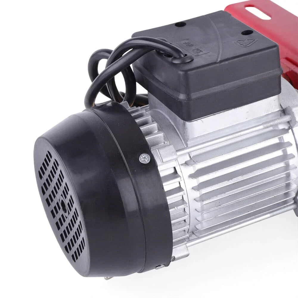 Mkyiongou Electric Hoist Trolley Winch Overhead Crane Lift 1100LBSize w/I-Beam Links 110V