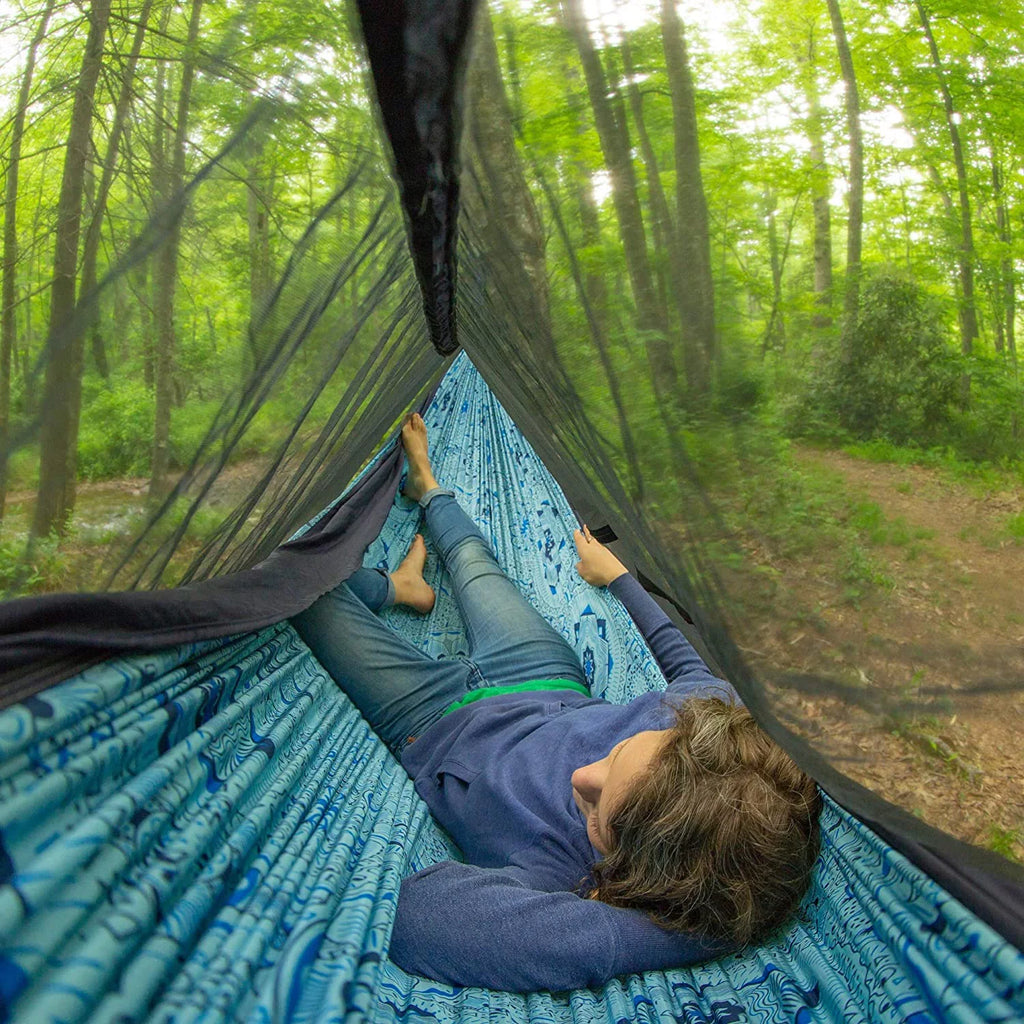 ENO, Eagles Nest Outfitters Guardian SizeL Bug Net, Hammock Bug Netting, Charcoal