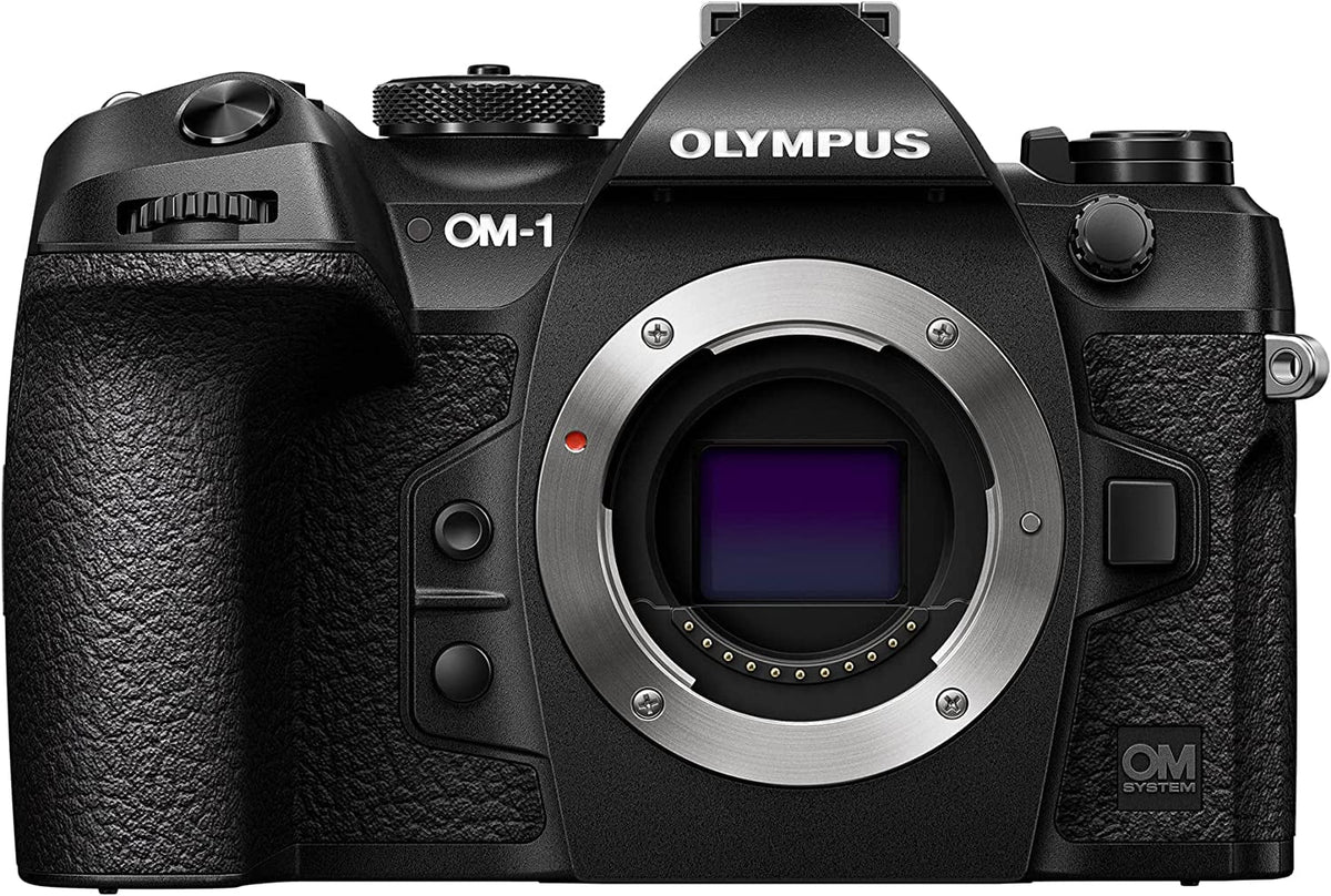 Olympus OM SizeYSizeTEM OM-1 20.4 Megapixel Mirrorless Camera Body Only, Black
