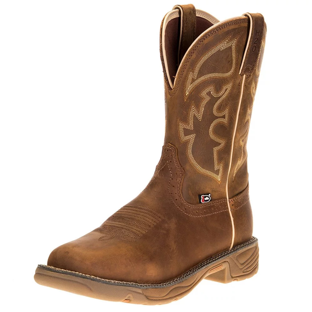 Justin Men's Sizetampede Rush Rustic Tan Boot WK4330