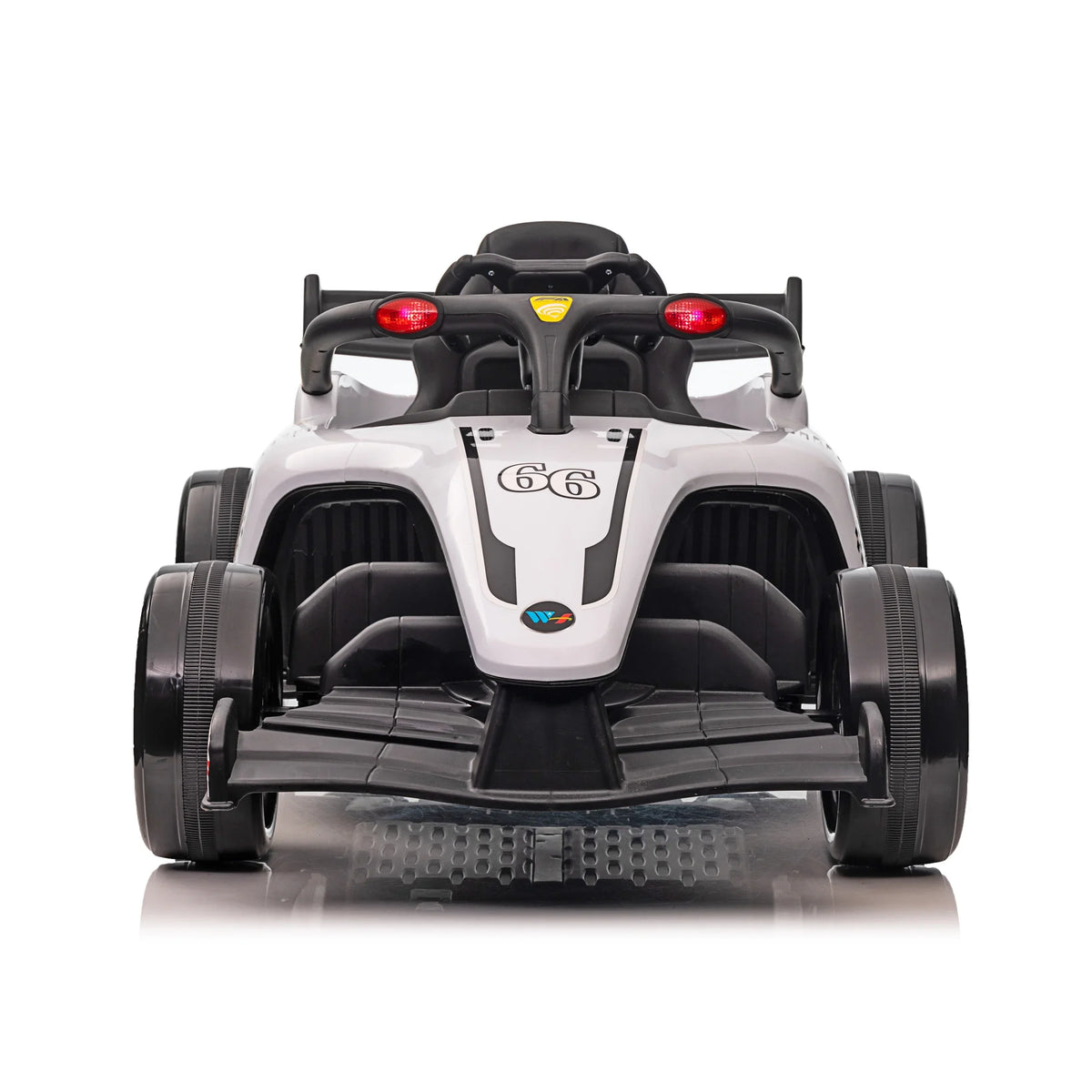Blazin' Wheels 12V Battery Operated Ivory F1 Ride on W/Remote 3 Years and up