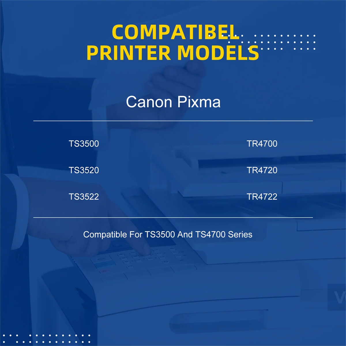 275xl Ink Cartridge for Canon ink 275 and 276 for 275  Printer ink High Yield for Canon Pixma TSize3522 TSize3520 TSize3500 TR4722 TR4720 TR4700 Printer Black Color Combo Pack