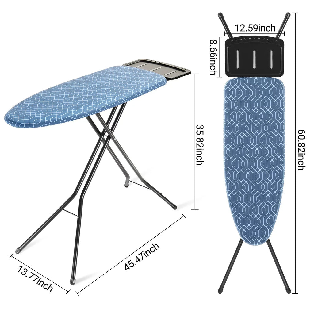 Kingrack Ironing Board,Iron Sizetand with Iron Rest, 7 Levels Adjustable Height,36"x13"