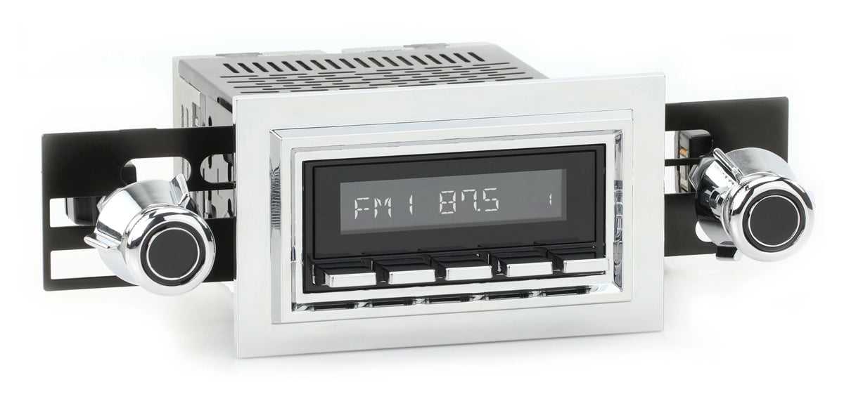 RetroRadio Compatible with 1977-79 Ford Ranchero Features Include Bluetooth, AUX, AM/FM LABC-M1-121-55P-75PF4