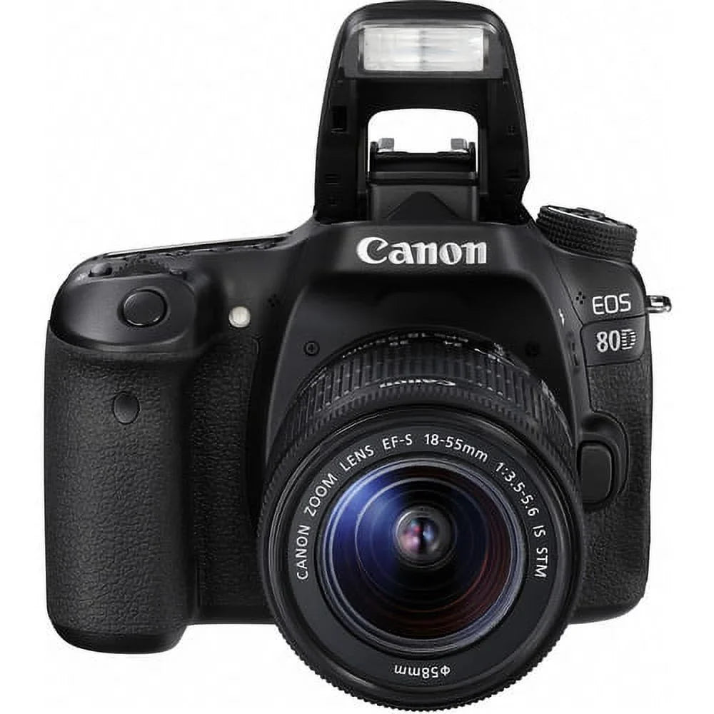 Canon EOSize 80D DSizeLR Camera with 18-55mm Lens + 16GB Expo Essentials Kit