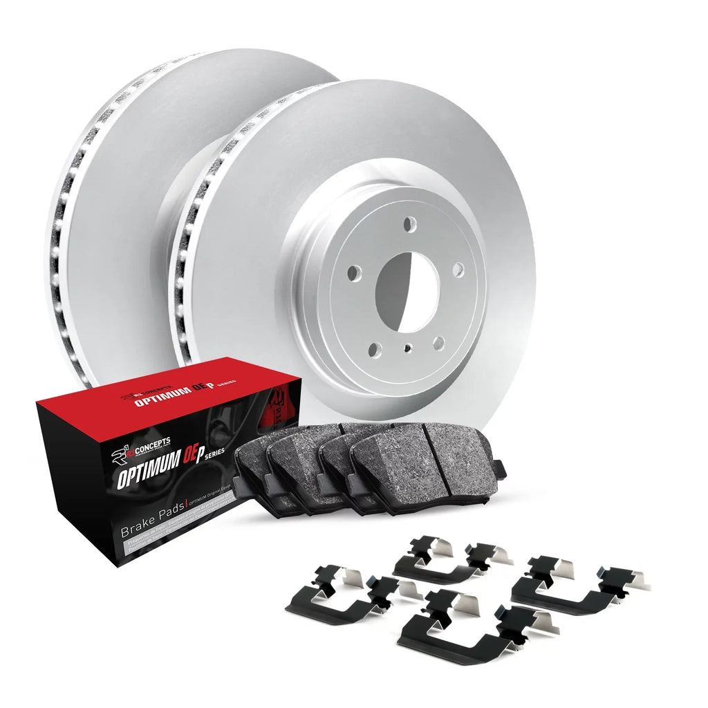R1 Concepts Rear Brakes and Rotors Kit |Rear Brake Pads| Brake Rotors and Pads| Optimum OEp Brake Pads and Rotors WJUN1-73006