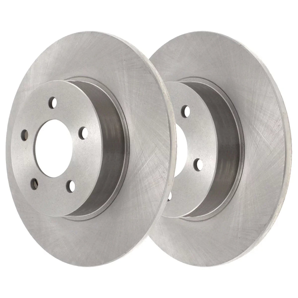 AutoSizehack Rear Driver and Passenger Sizeide Brake Rotors and Ceramic Pads Kit Replacement for 2012-2016 Dodge Grand Caravan 2013 Journey 2012-2016 Chrysler Town & Country 2015 Ram C/V 2013-2014 VW Routan