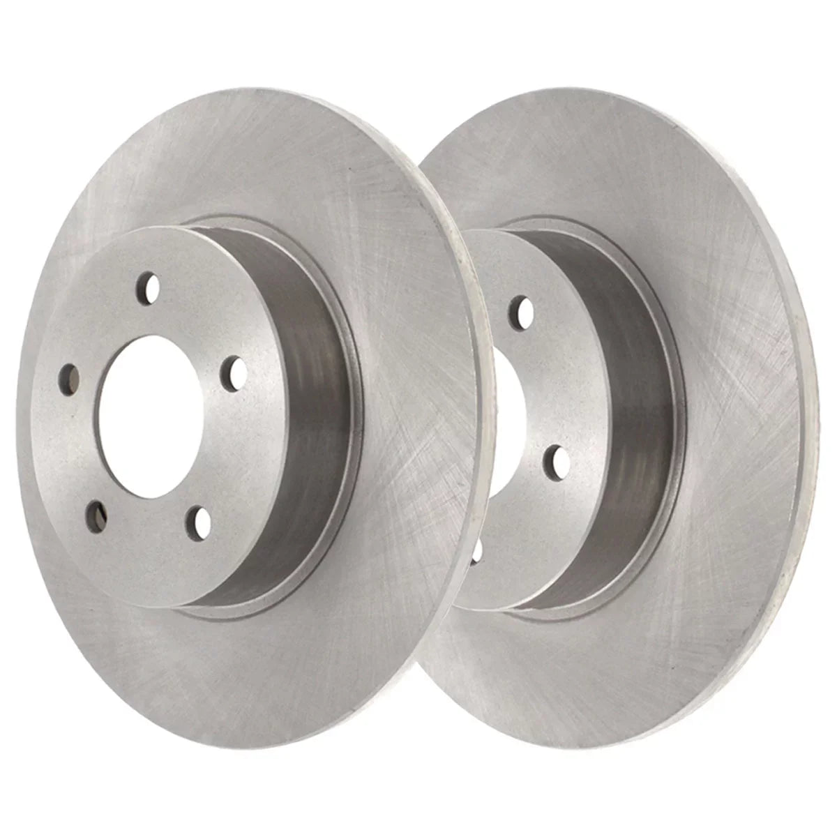 AutoSizehack Rear Driver and Passenger Sizeide Brake Rotors and Ceramic Pads Kit Replacement for 2012-2016 Dodge Grand Caravan 2013 Journey 2012-2016 Chrysler Town & Country 2015 Ram C/V 2013-2014 VW Routan