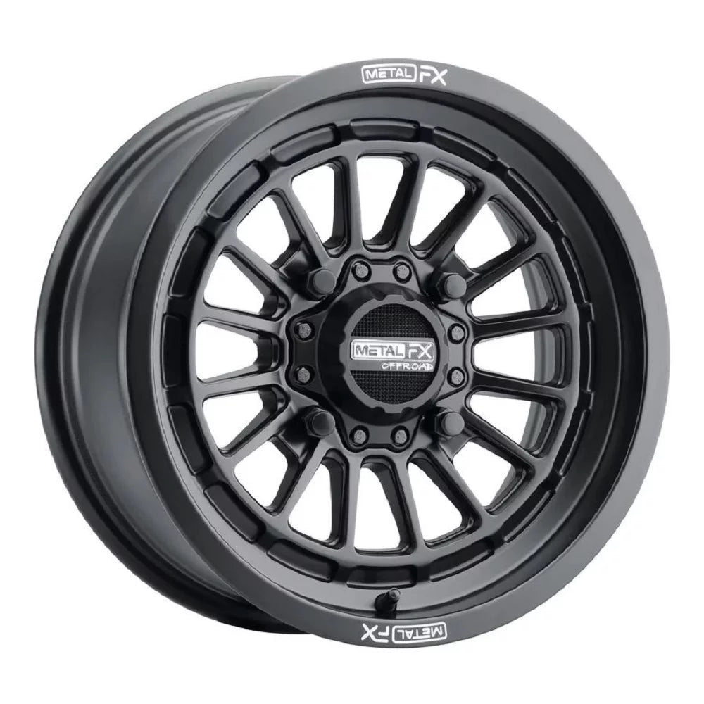 MetalFX Delta 15" Wheels Black 33" Race Tires Polaris RZR XP 1000 / PRO XP / Ranger XP 900/1000