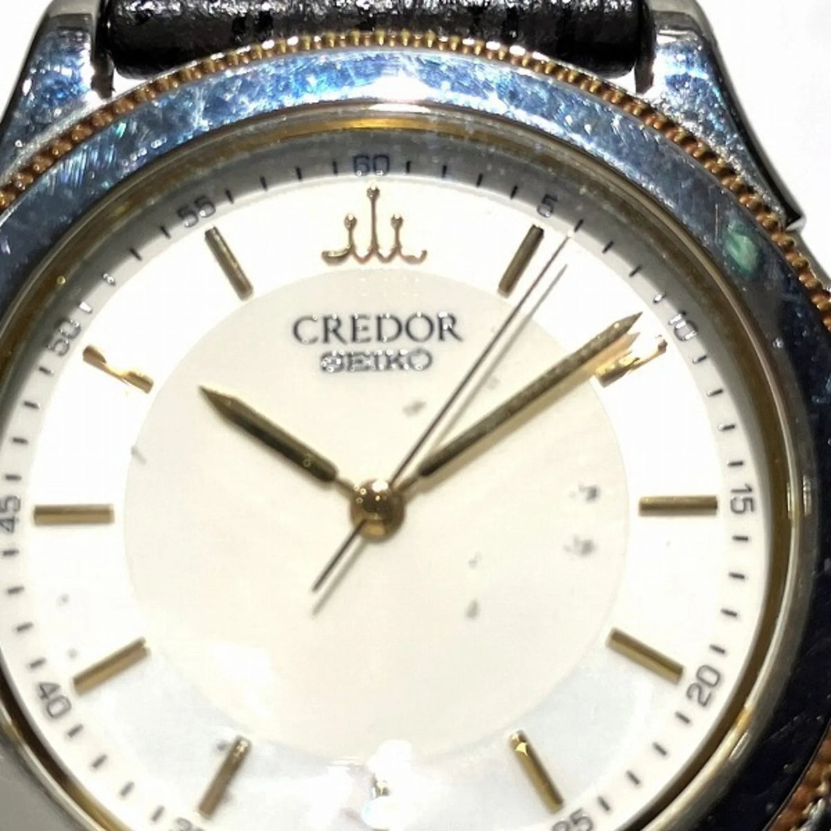 Pre-Owned Sizeeiko Credor Pacificique 9581-6060 Quartz Watch Men's (Fair)