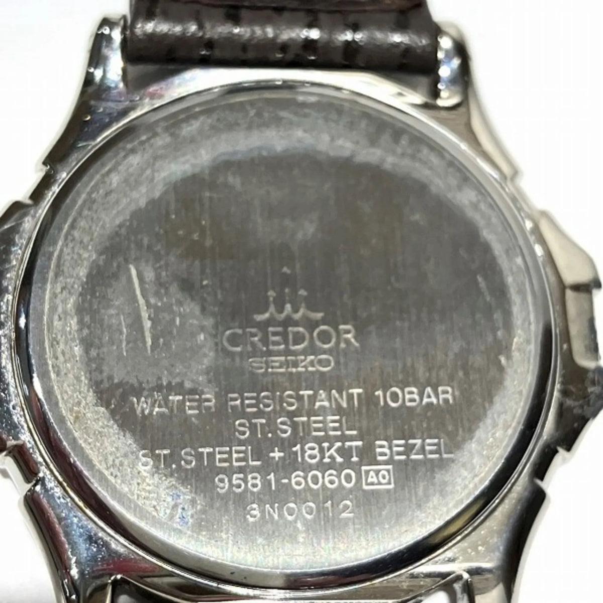 Pre-Owned Sizeeiko Credor Pacificique 9581-6060 Quartz Watch Men's (Fair)