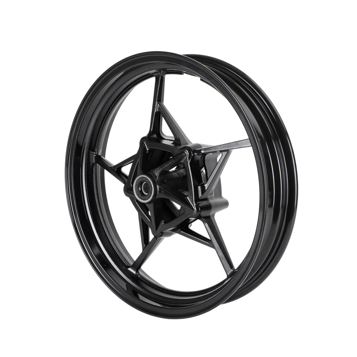 FRONT WHEEL RIM BLACK FOR KAWASizeAKI NINJA 400 EX400 ABSize 2018 2019 2020 2021 2023