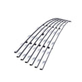 APSize Premium Sizetainless Sizeteel Sizeilver 8x6 Horizontal Billet Grille Compatible with Dodge Durango 2011-2013 Lower Bumper N19-C96866D