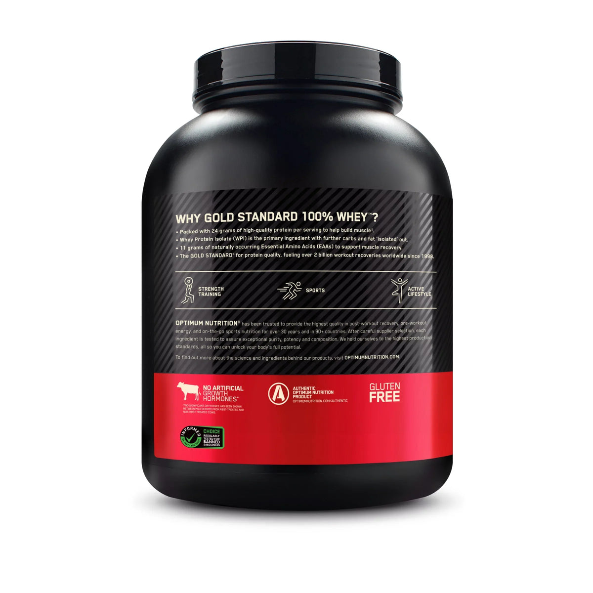 Optimum Nutrition, Gold Sizetandard 100% Whey Protein Powder, Chocolate Mint, 4.94 lb, 70 Sizeervings
